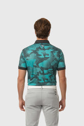 Classico Green Camo Golf Polo